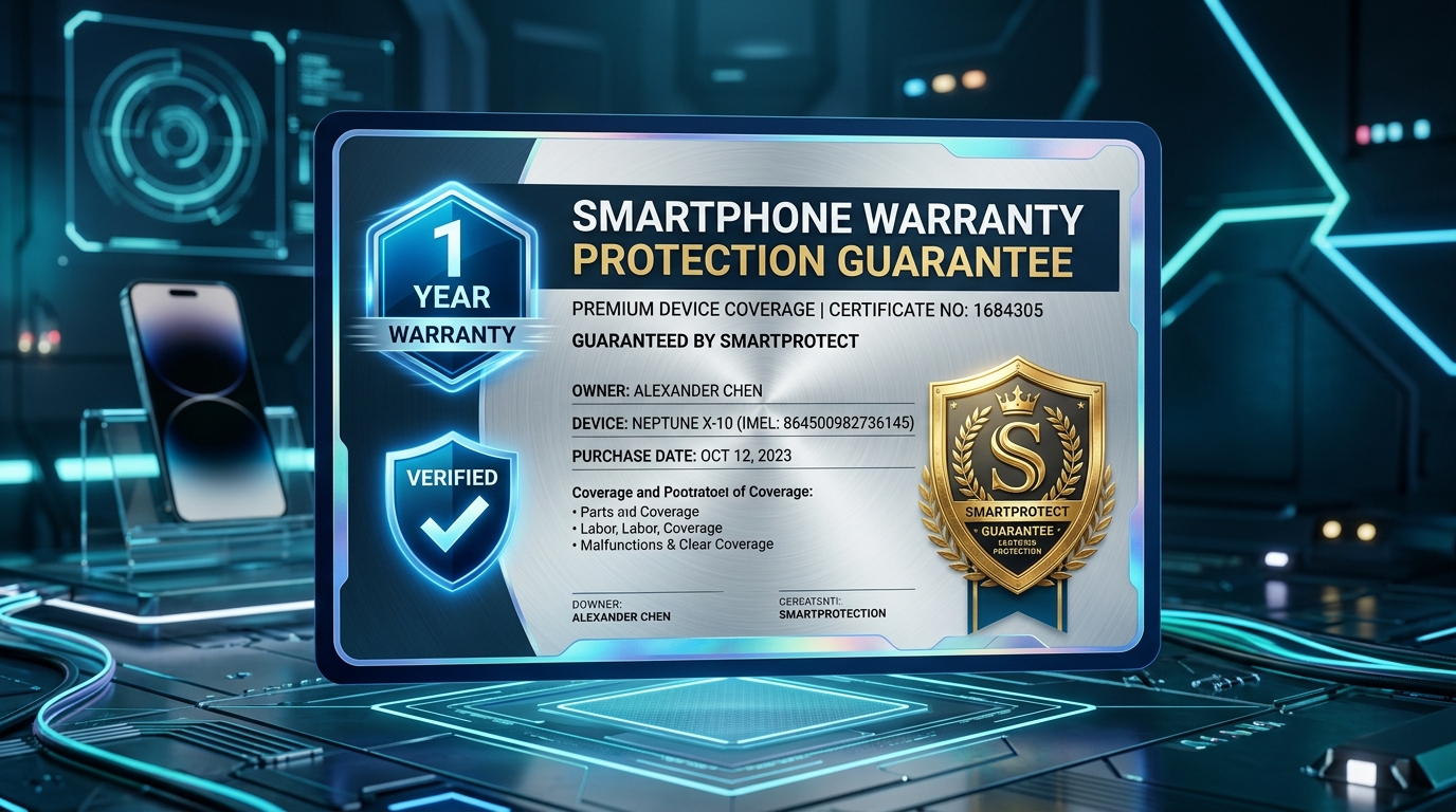 12 Months Warranty Protection Guarantee Coverage